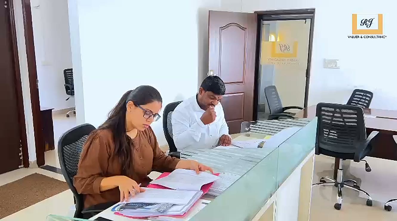 Preparing a valuation report at RJ Valuer
