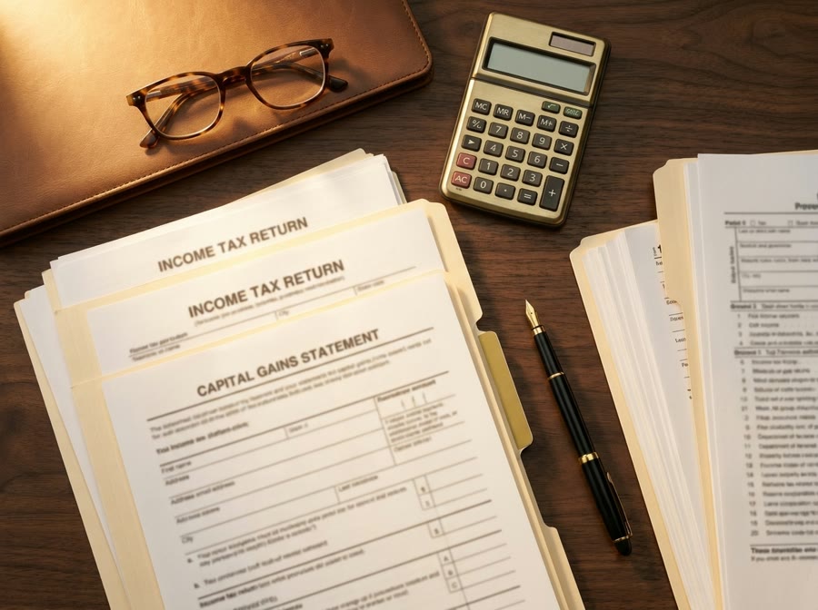 Capital gains & tax valuation